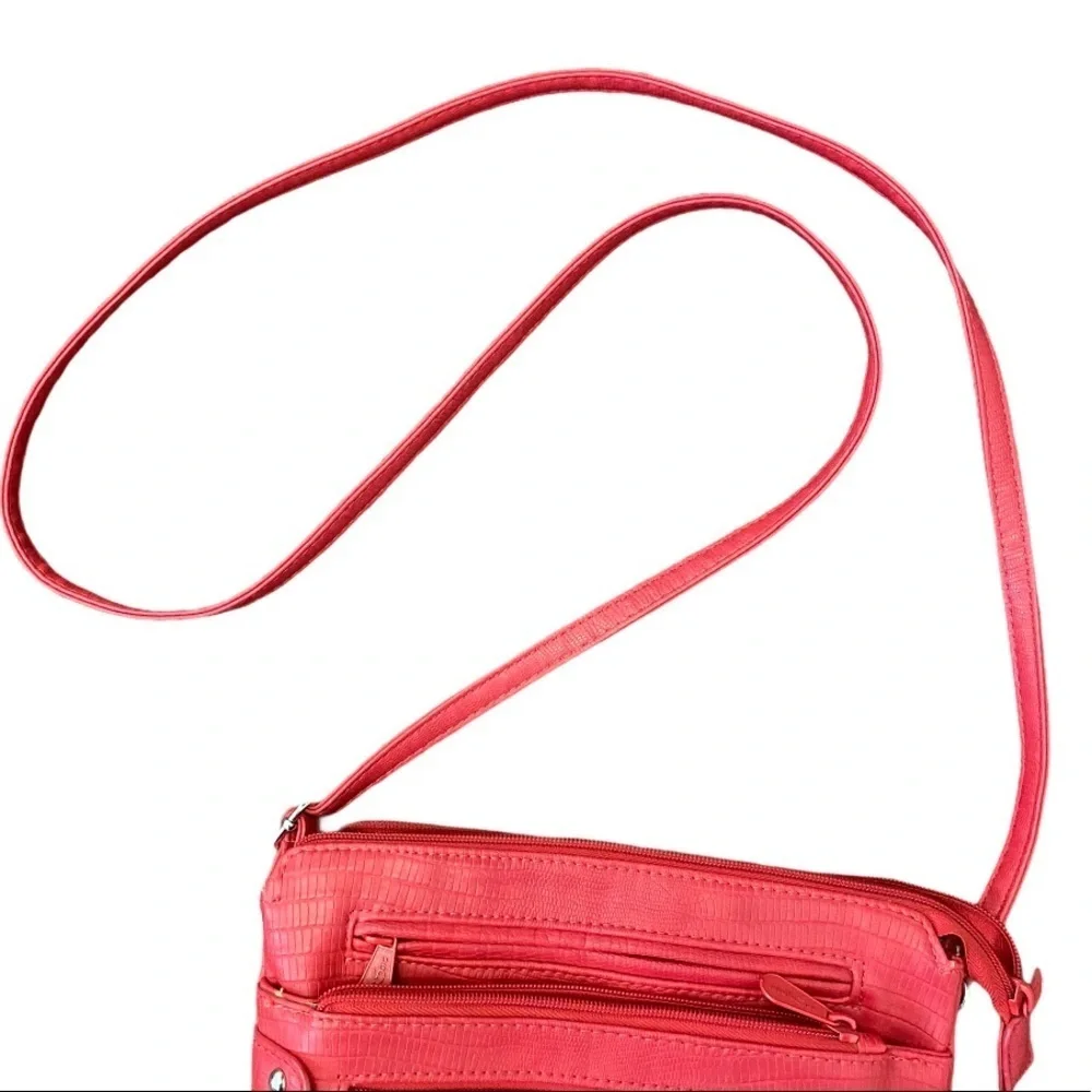 Multi Sac Crossbody Red Purse